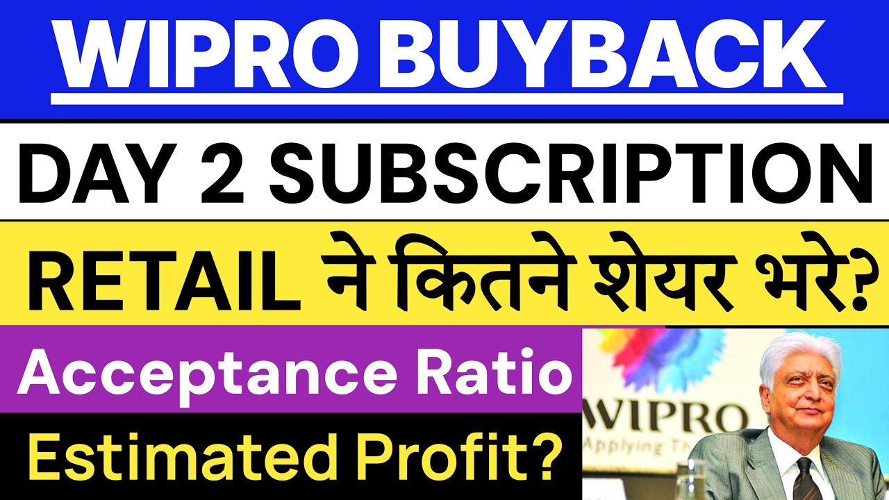 WIPRO BUYBACK 🔥 | WIPRO  | WIPRO SHARE NEWS 🔥