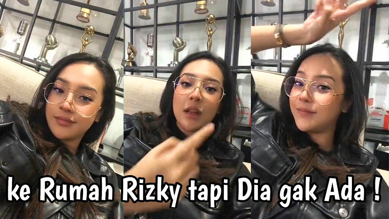 Ciee.. Anya Geraldine di Rumah Rizky Febian