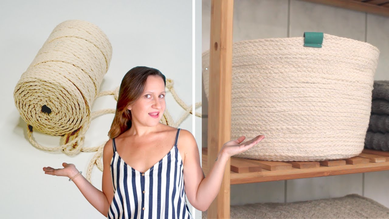 DIY - Rope Basket nähen - EINFACH und SCHNELL