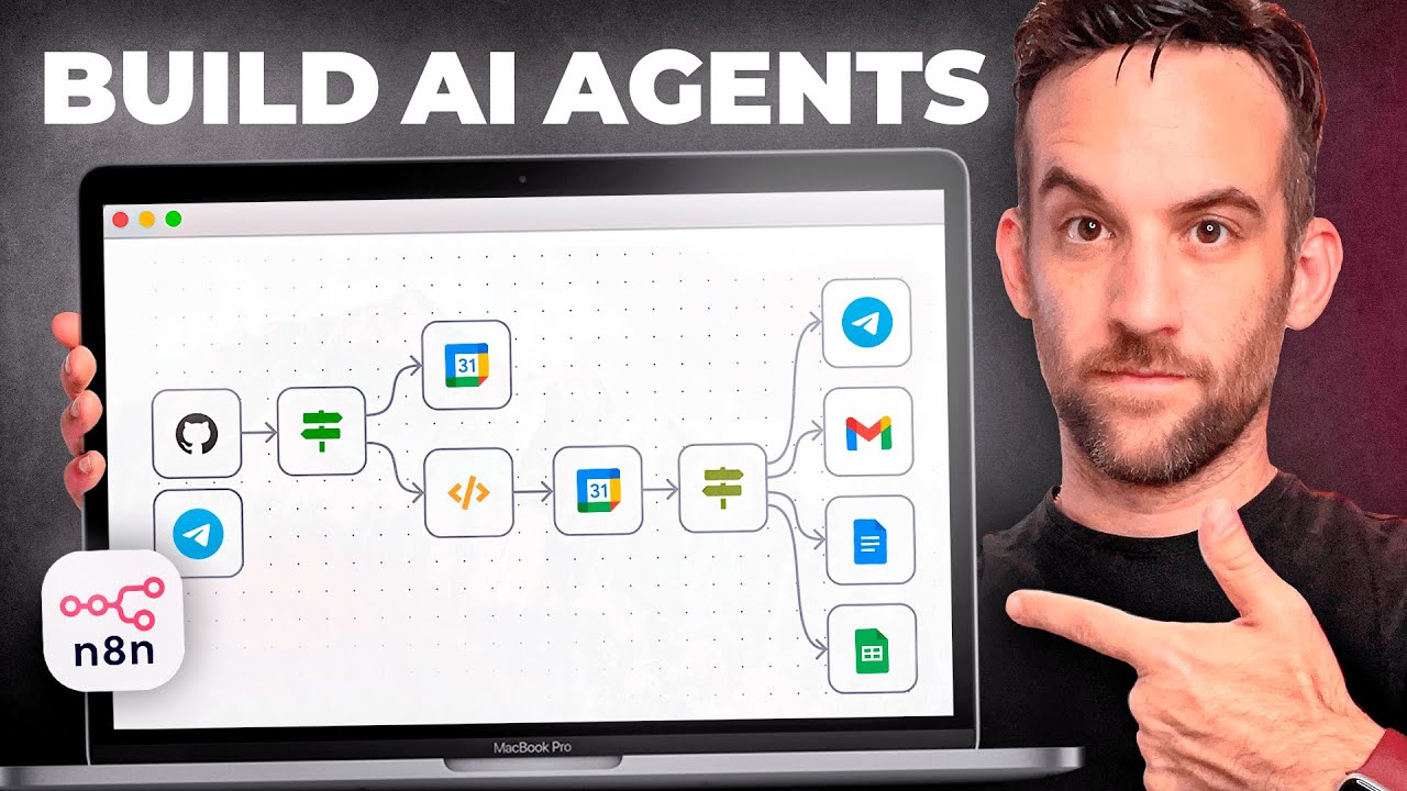 How to EASILY Build AI Agents with n8n (Full Tutorial)