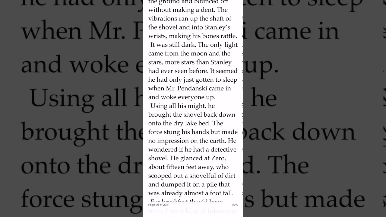 Holes Chapter 7