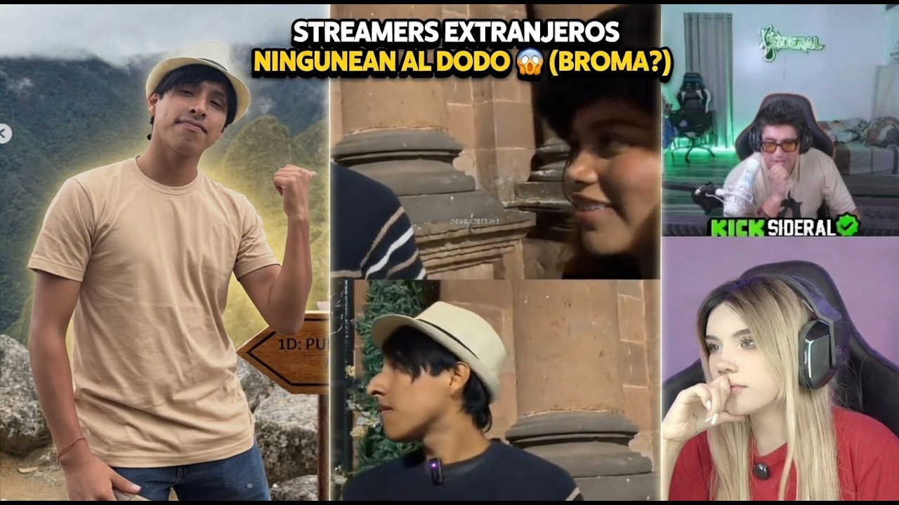 SIDERAL Y SANDRASKINS REACCIONAN AL DODO SIENDO NINGUNEADO POR GRINGOS