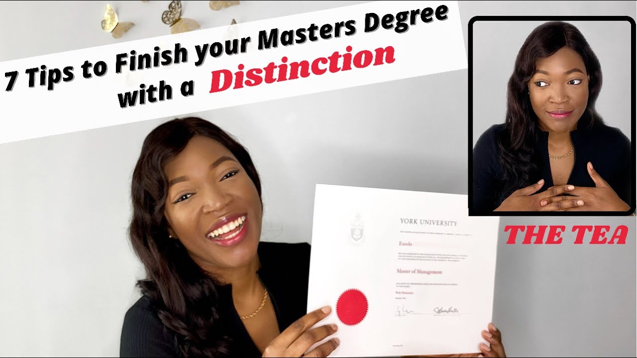 7 Tips on How to Finish your Masters Degree with a Distinction: How to Study for Exams 🎓