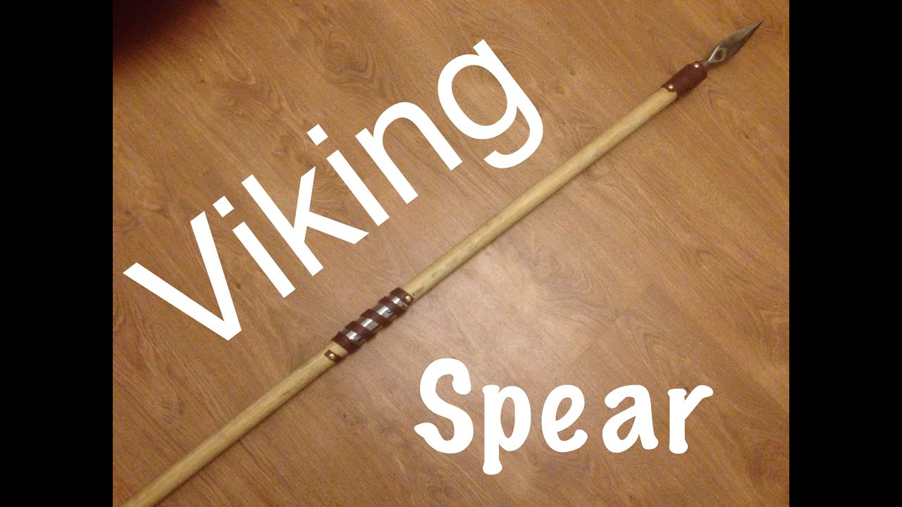 Making a viking spear from a farriers rasp file with no forge