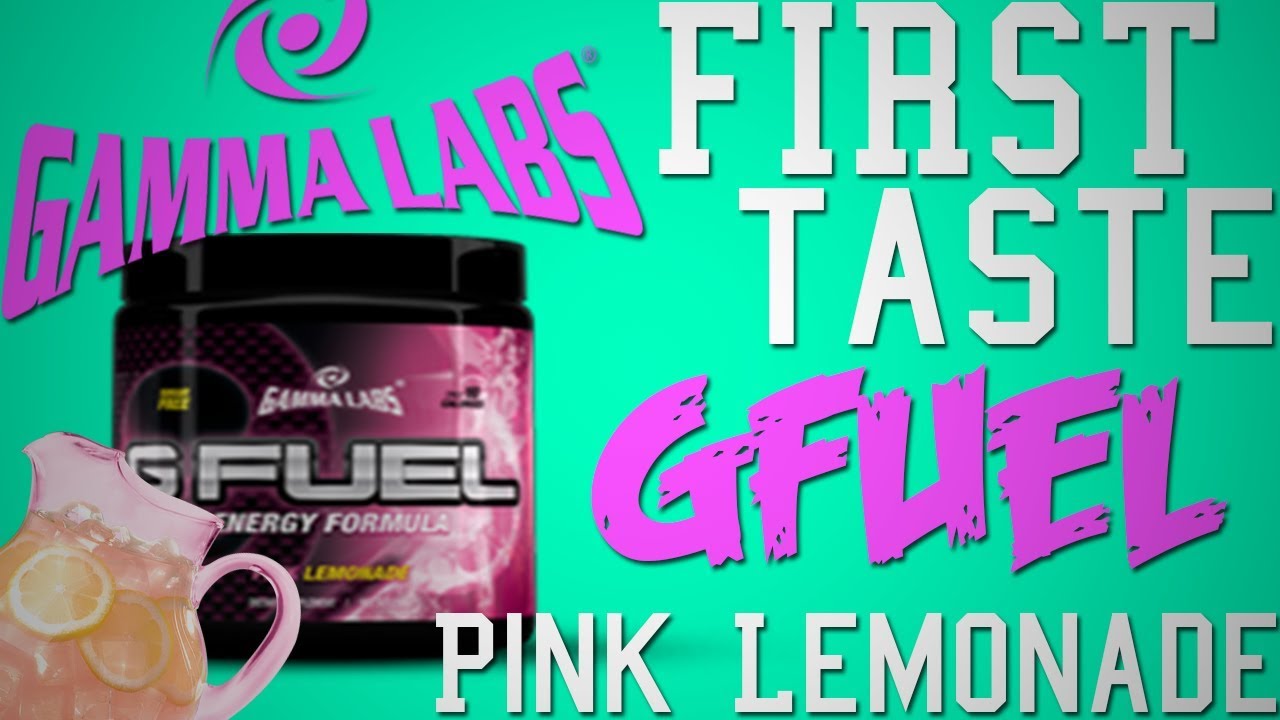 G FUEL PINK LEMONADE FIRST EVER TASTE TEST AND REVIEW WITH NICK