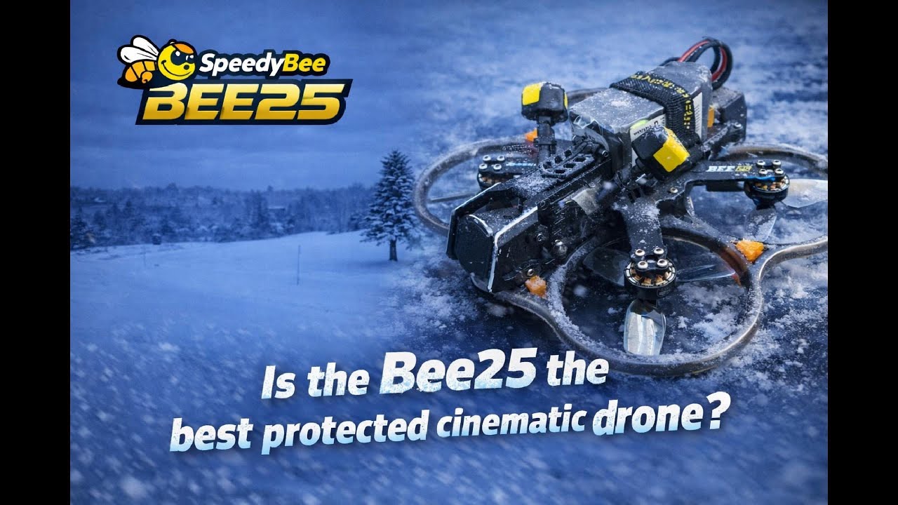 SpeedyBee Bee25 cold weather flying
