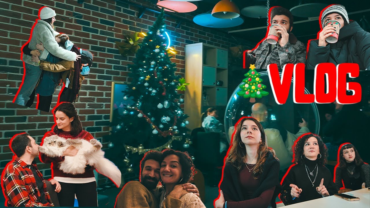 Ofiste Yılbaşı Hediyeleşmesi ve Evde 2026 Kutlaması 🎄🥳