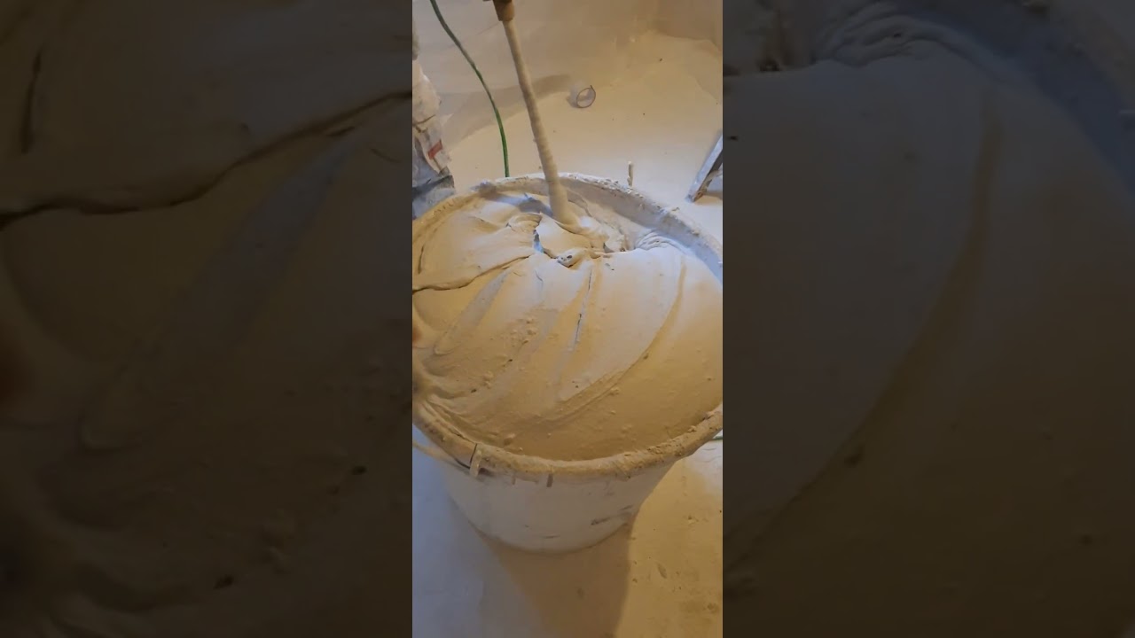 PERFECT KNAUF MP75 AANMAKEN #plasterwork #knauf #stuc #stukadoor