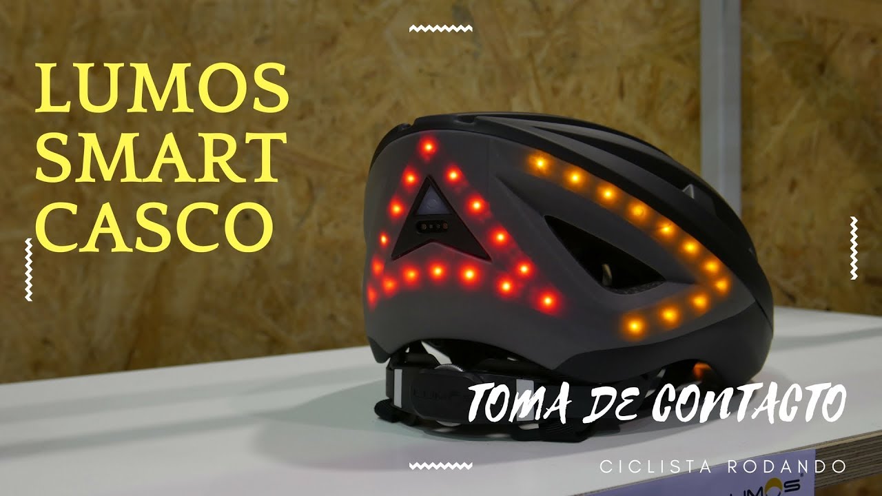 Casco inteligente para ciclistas Lumos