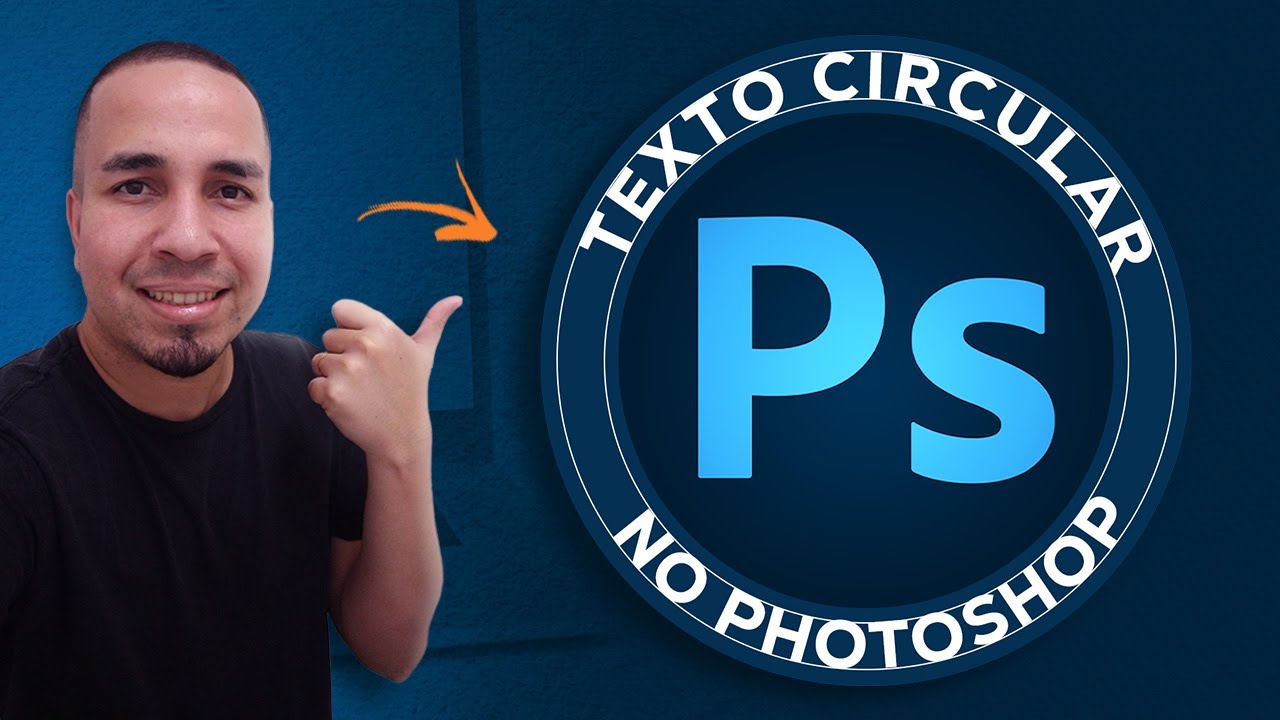 CIRCULAR TEXT IN PHOTOSHOP I Easy step by step