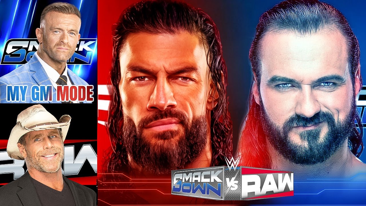 WWE 2K25 Live Stream - Drew McIntyre vs THE OTC Roman Reigns in Cross Brand Ple