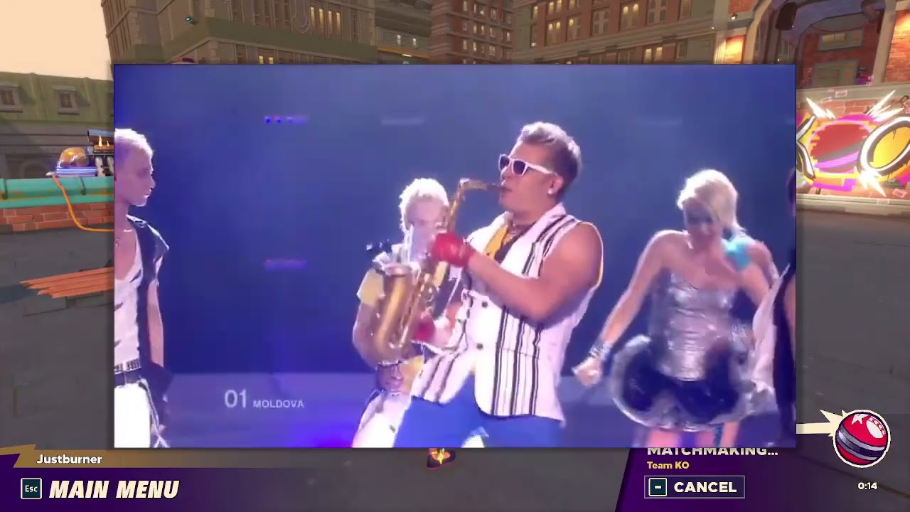 One Knockout City track sounds like Sax Guy is playing it