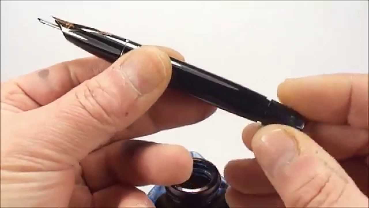 Как заправить перьевую ручку Sheaffer PFM.