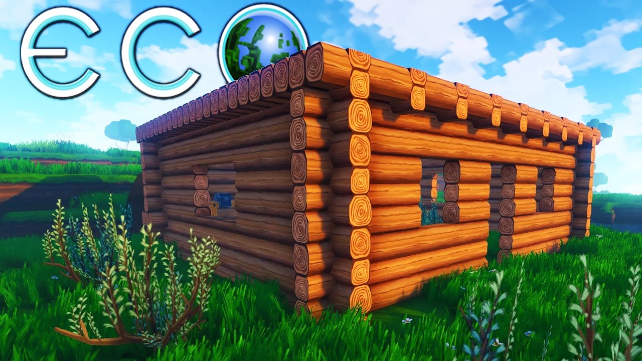 Eco - Awesome Global Survival With a Multiplayer Focus - Let's Play Eco Gameplay Highlights - Part 1