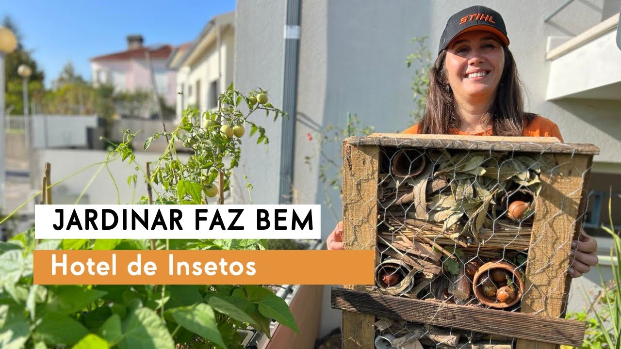 JARDINAR FAZ BEM - Ep.2 - Como fazer um hotel para insetos