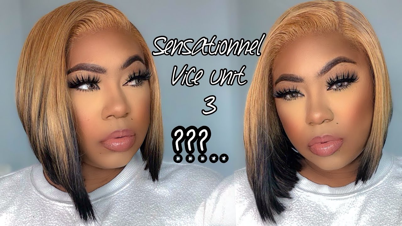 Синтетический парик Sensationnel Vice HD с фронтальной частью на сетке - VICE UNIT 3