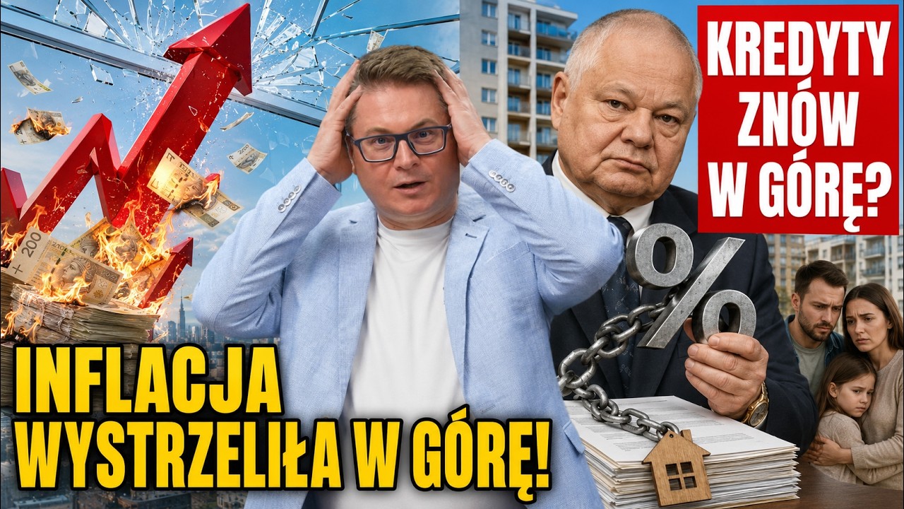 INFLACJA WYSTRZELIŁA W G&Oacute;RĘ. Dlaczego przez błąd rządu Twoja rata kredytu zn&oacute;w nie spadnie?