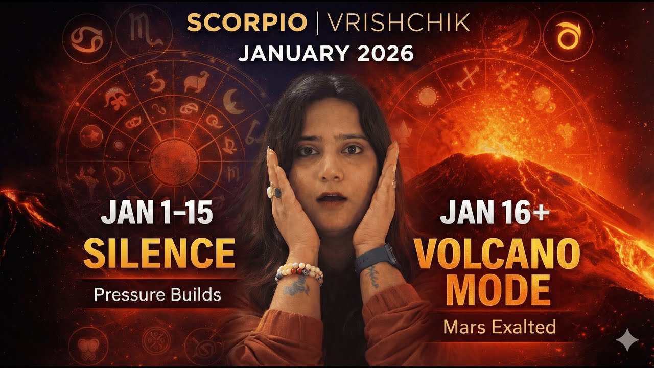 SCORPIO January 2026: 🤐 Munh Band, Kaam Shuru! | Big Relief After 16th?