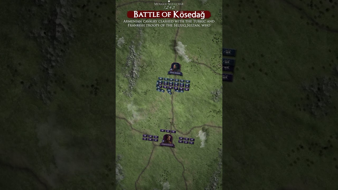 How the Mongols Conquered Anatolia #shorts #documentary #history #battle #military #seljuqs