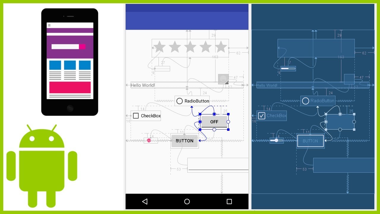 ConstraintLayout Tutorial Part 1 - UNDERSTANDING CONSTRAINTS - Android Studio Tutorial