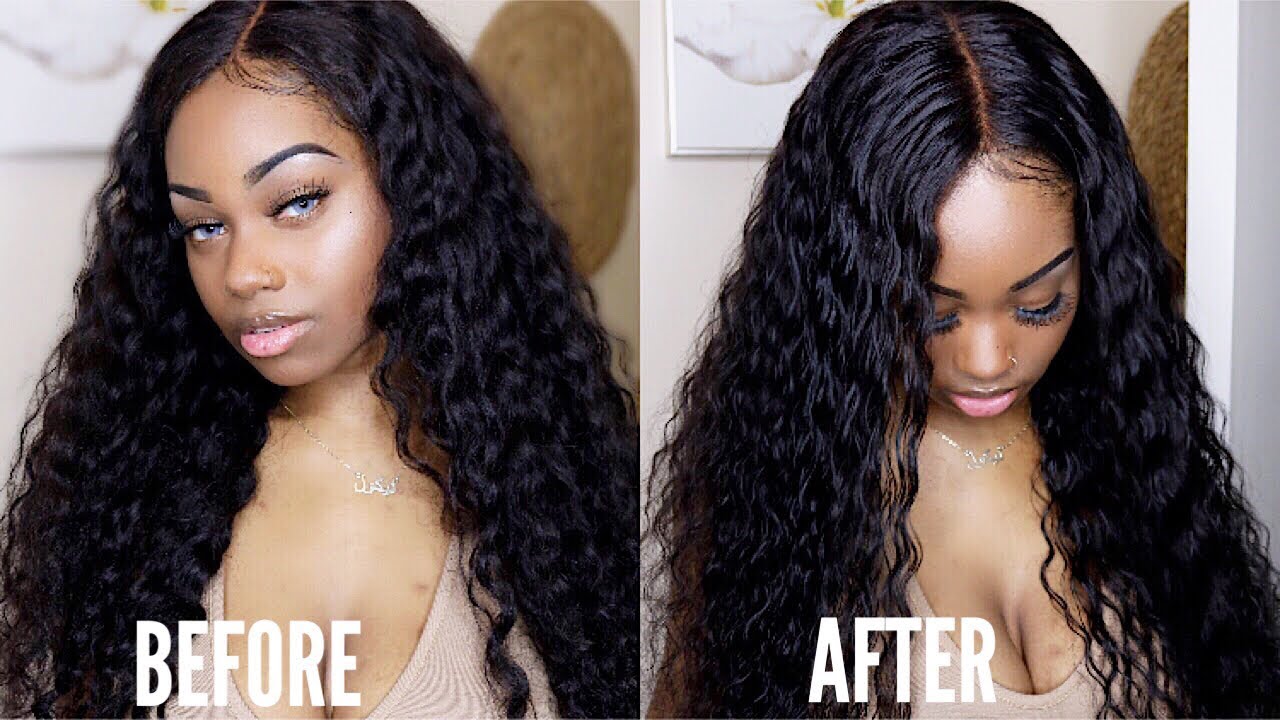 HOW I DEFINE CURLS ON WATERWAVE HAIR | ALIEXPRESS