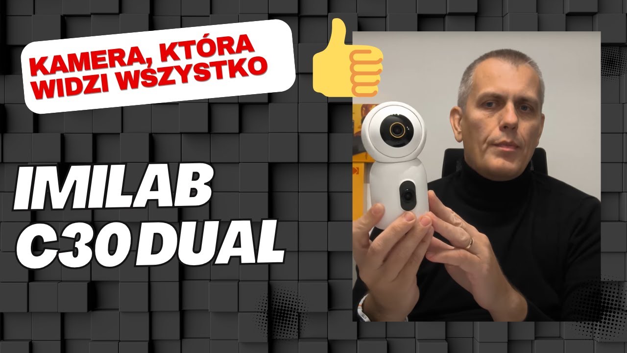 IMILAB C30 Dual &ndash; Kamera, kt&oacute;ra widzi WSZYSTKO! 🔥 Test 360&deg; 3K, AI i tryb nocny [Smart Home 2025]