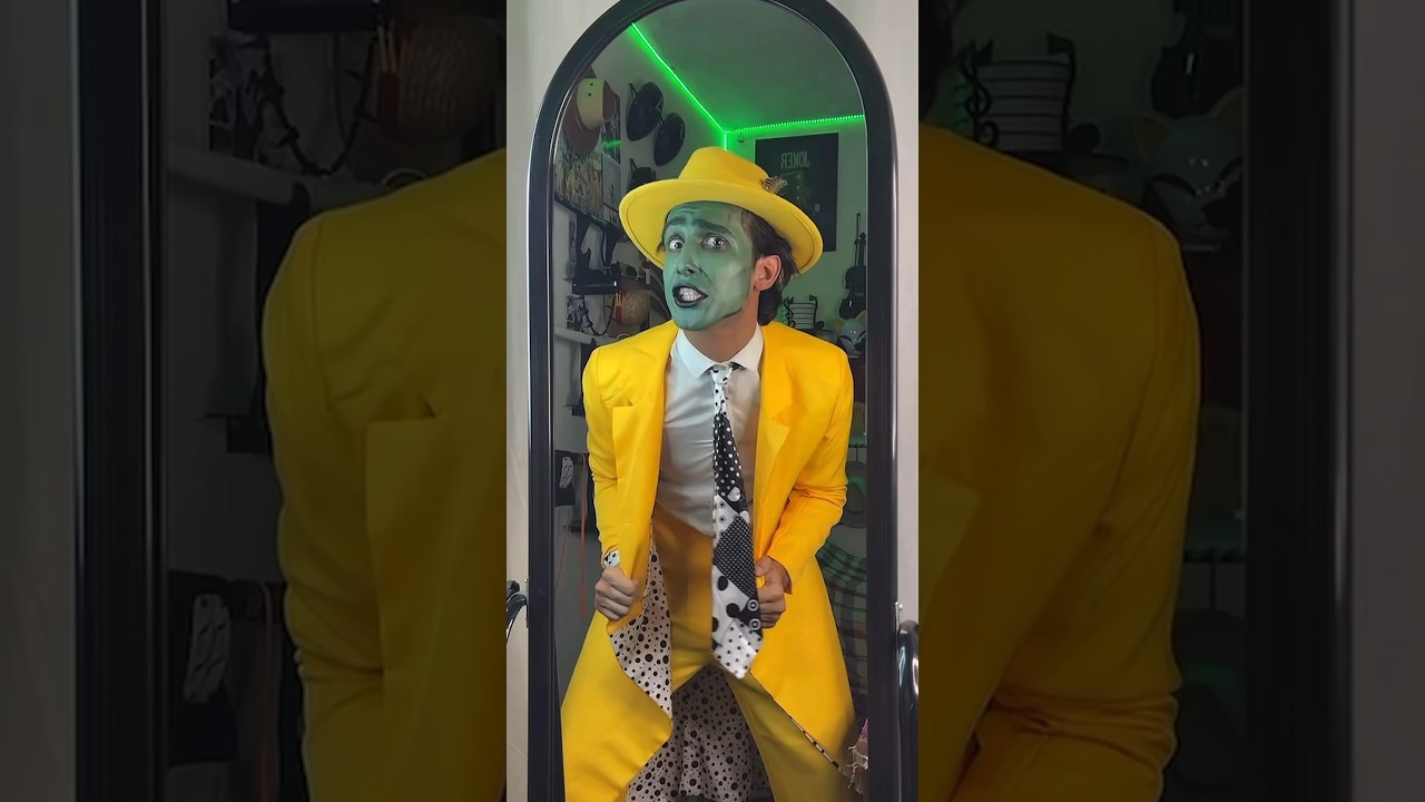 Я носила волшебную зеленую маску😱