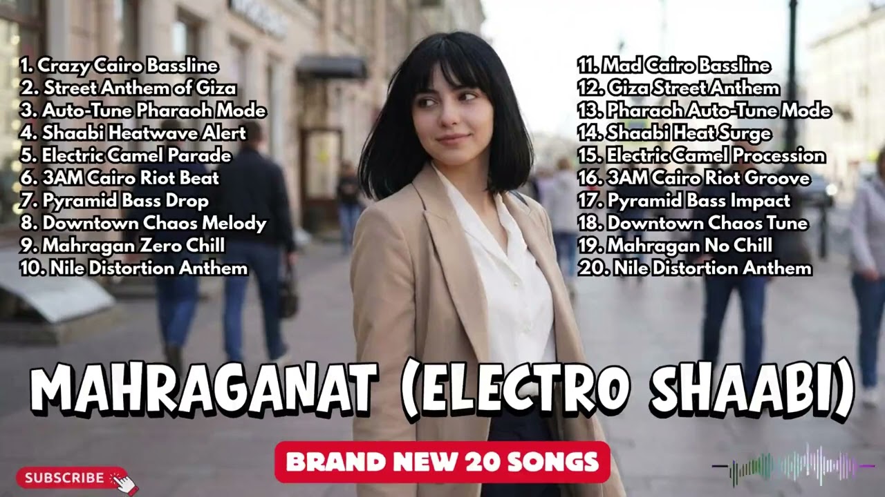 Modern Egyptian Street Hits | 20 Best Mahraganat 2026