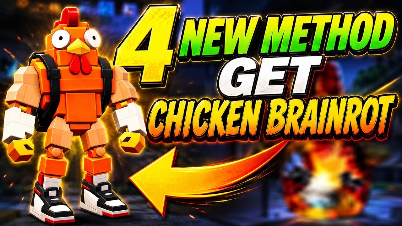 4 New Ways To Get Chicken Brainrot in BGMI | How To Get More Chicken Brainrot in BGMI