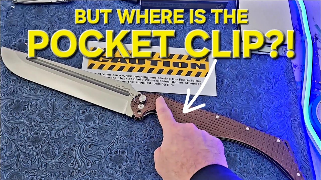 INSANE folding Viking POCKET SWORD | Midgards Messer Fenris