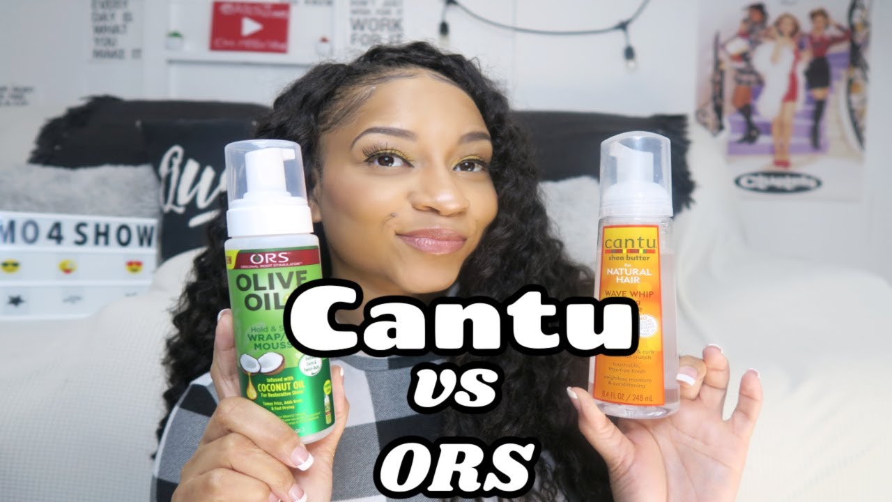 Best Mousse For Crochet Hair? Cantu vs ORS