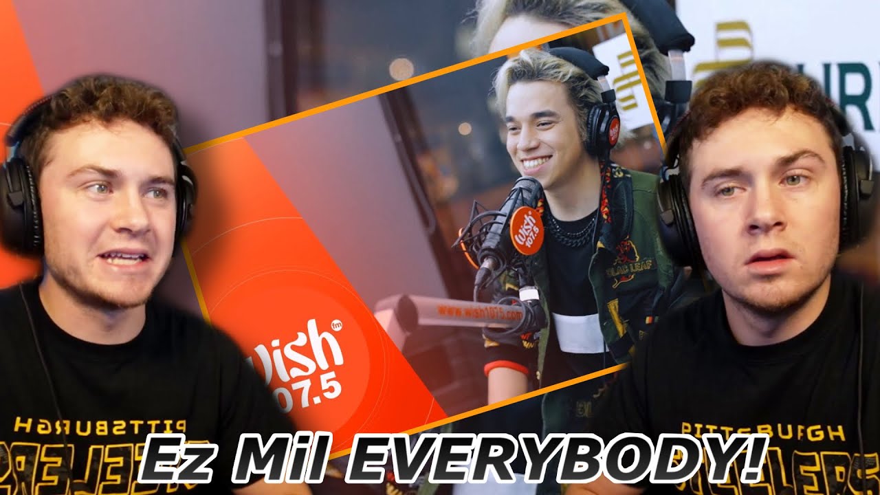 Ez Mil “Into It All” REACTION LIVE on Wish 107.5 Bus