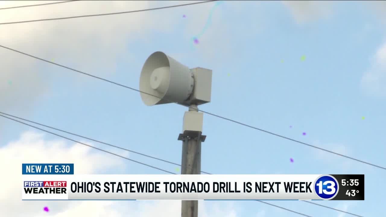 Ohio's statewide tornado drill happening next week