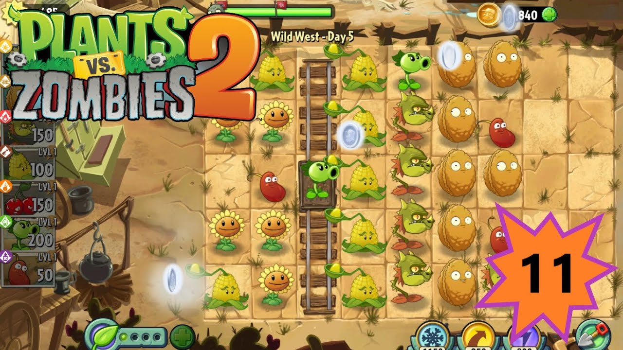 Plants Vs Zombies-2 Gameplay Walkthrough Part-11😈💀#games #videogames #zombies 🌻