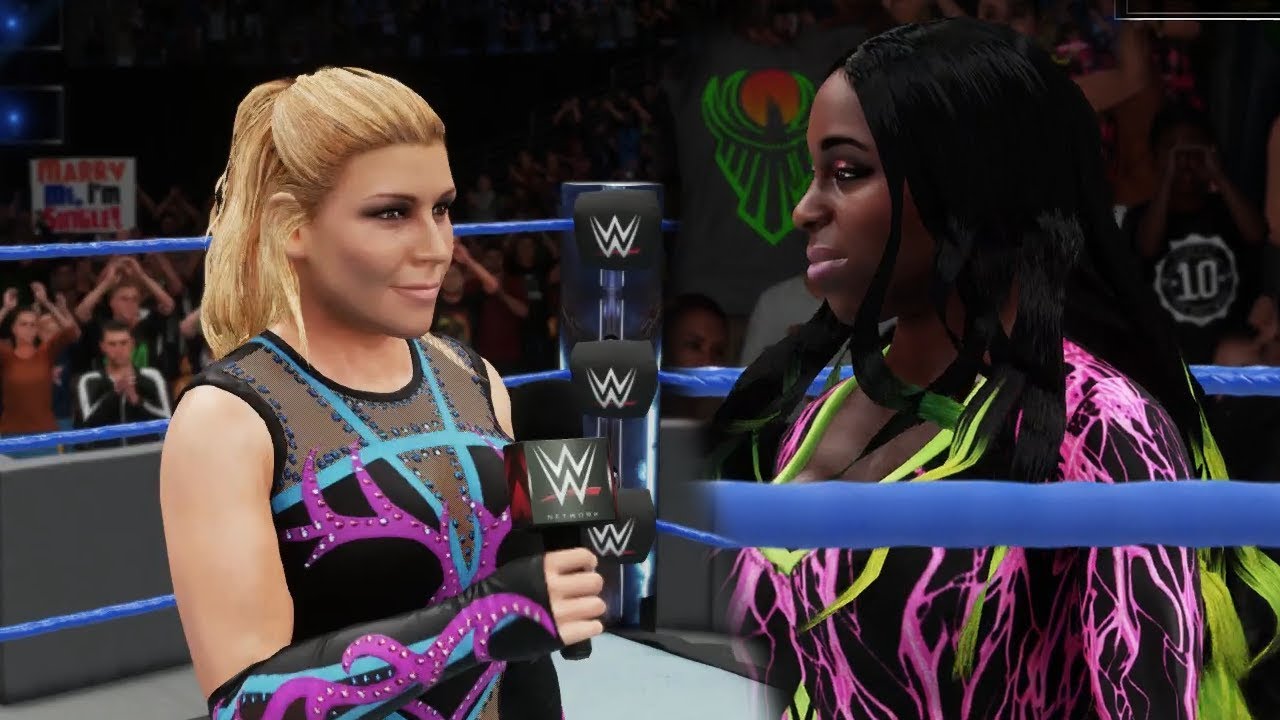 WWE 2K18 Universe Mode - Full Promo Contest ft. Naomi vs Natalya #SDLive (WWE 2K18 Gameplay)