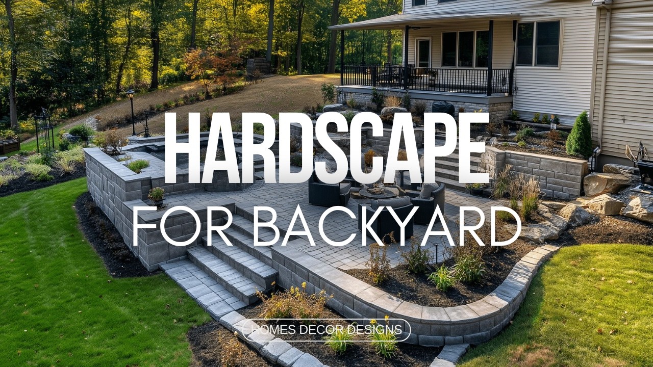 HARDSCAPE DESIGN IDEAS FOR BACKAYRD | STUNNING HARDSCAPE DESIGNS TO BOOST YOUR HOME VALUE OVERNIGHT!