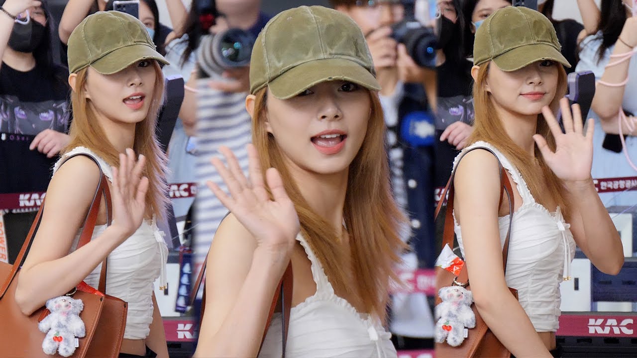 트와이스 쯔위 (TWICE TZUYU) '일본 스타디움 콘서트' 출국 직캠 Airport Departure｜김포공항 240719