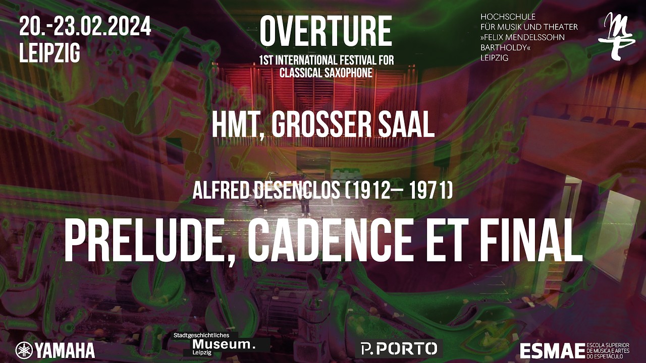 Alfred Desenclos (1912– 1971) Prelude, Cadence et Final, Sara Pais, Overture-Leipzig 2024