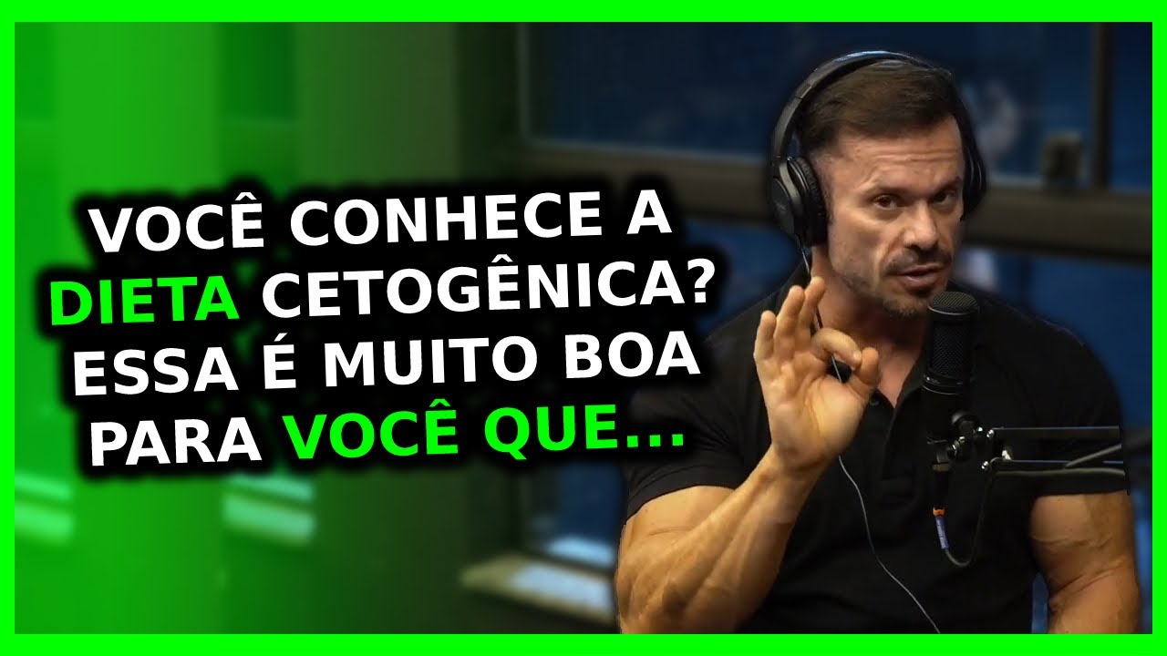 DIETA CETOGÊNICA PARA SECAR RÁPIDO É A MELHOR? COMO FAZER DO JEITO CERTO? | Ironberg Podcast Cariani