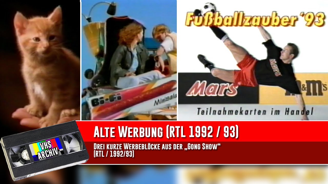 Alte Werbeblöcke (RTL / 1992/93)