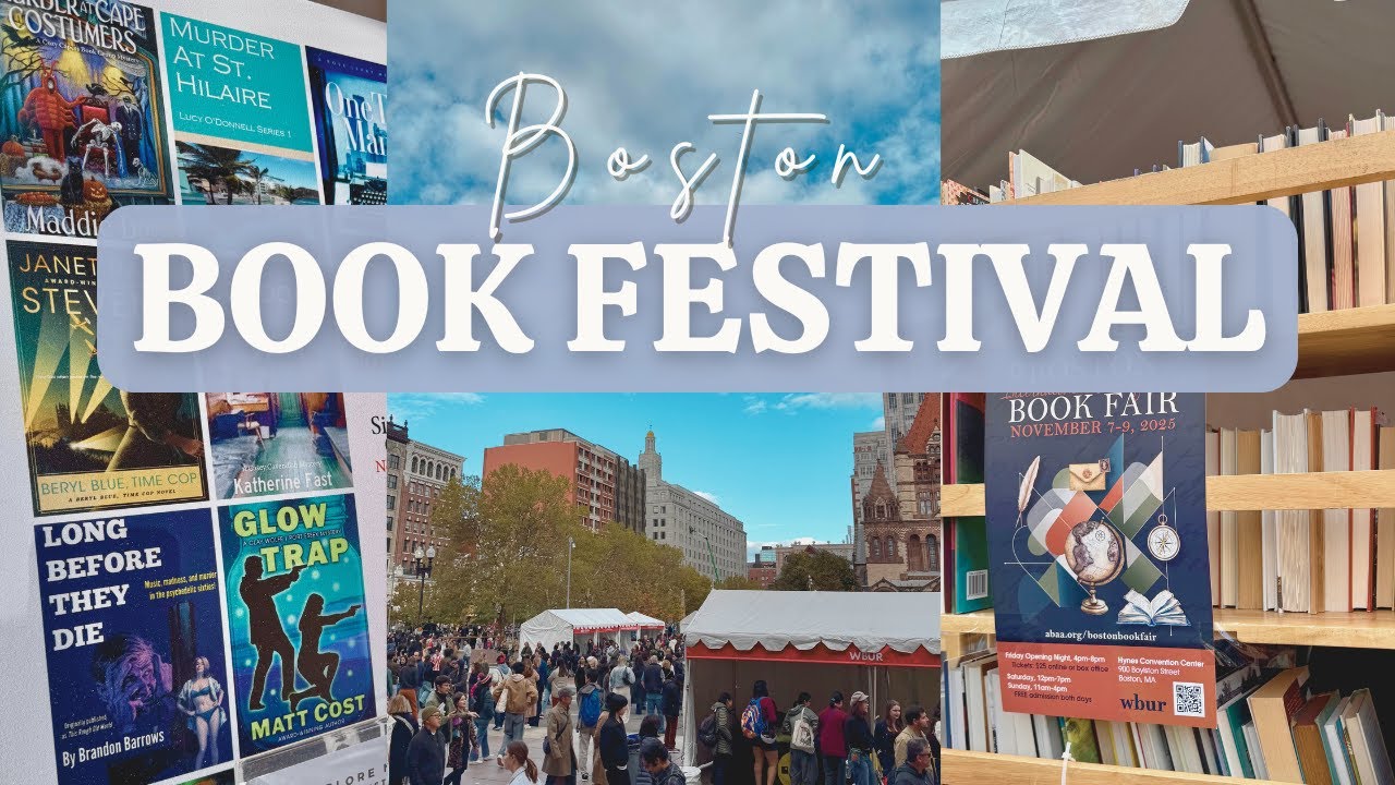 Бостонский книжный фестиваль | Уютный день в городе