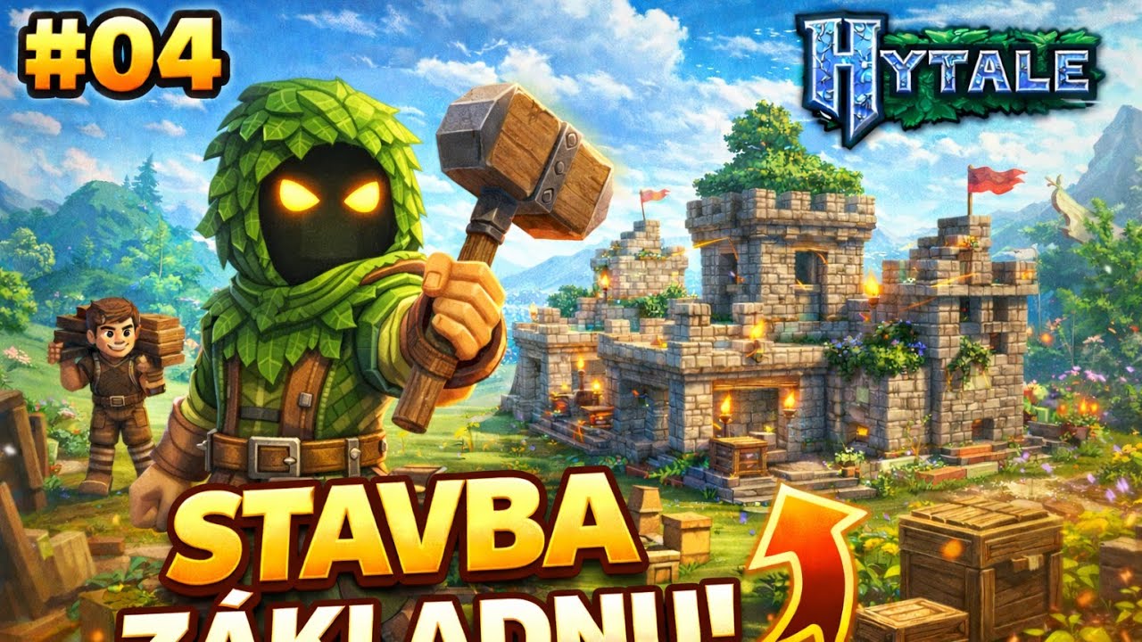 HYTALE #04 stavba základny