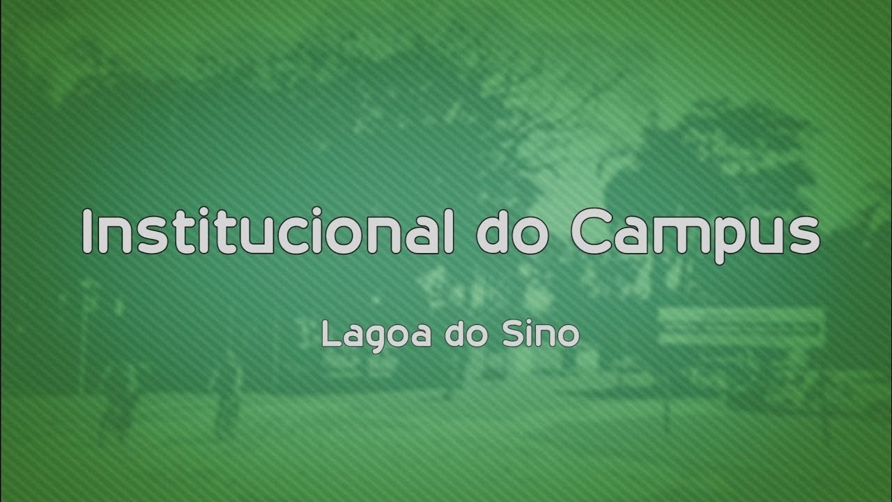 Que Curso Eu Fa&ccedil;o? Conhe&ccedil;a o Campus Lagoa do Sino da UFSCar