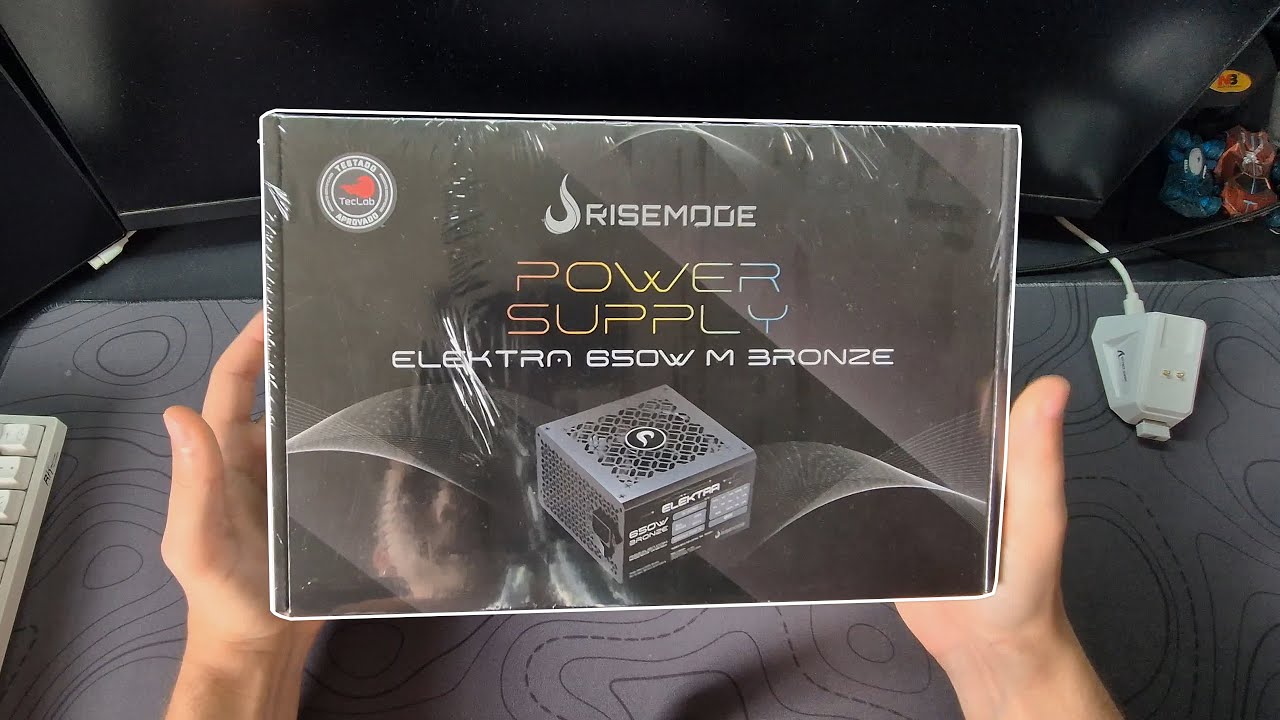 Comprei e testei uma fonte da RISE MODE | Elektra 650W Full Modular⚡