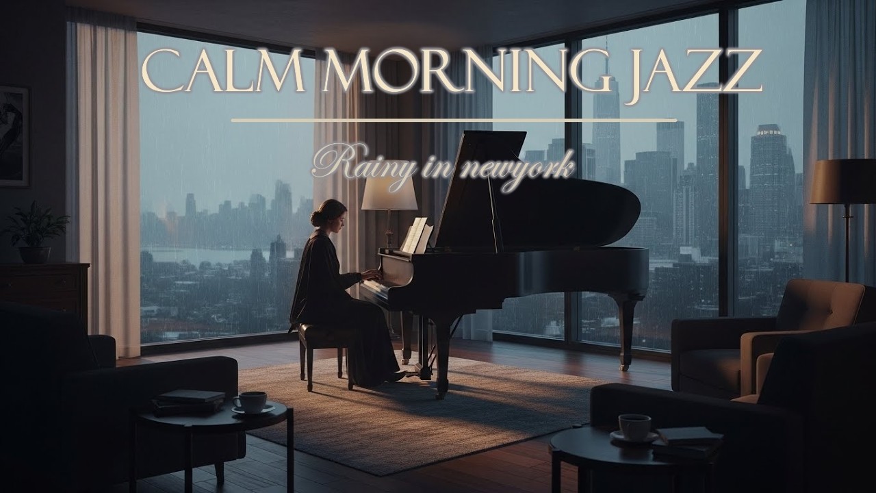 [Jazz] Calm Morning Jazz☀️차분한 하루를 부드럽게 시작하는 재즈 | Relaxing Piano Jazz for Coffee & Peaceful Start