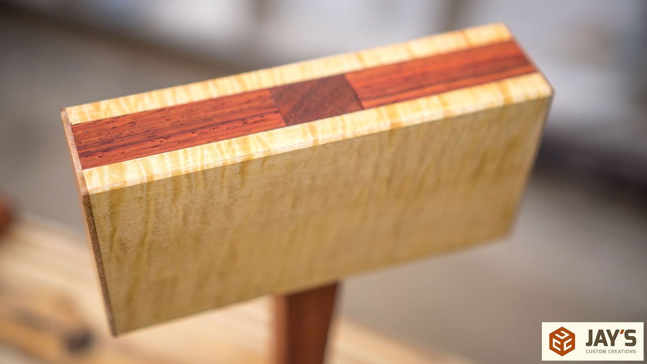 Curly Maple and Padauk Dead Blow Mallets - Want one? - 292