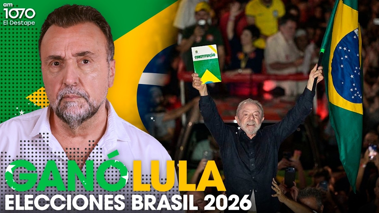 💥 LULA O BOLSONARO | ARRANC&Oacute; EL ESCRUTINIO EN EL BALOTAJE | ELECCIONES BRASIL con Roberto Navarro