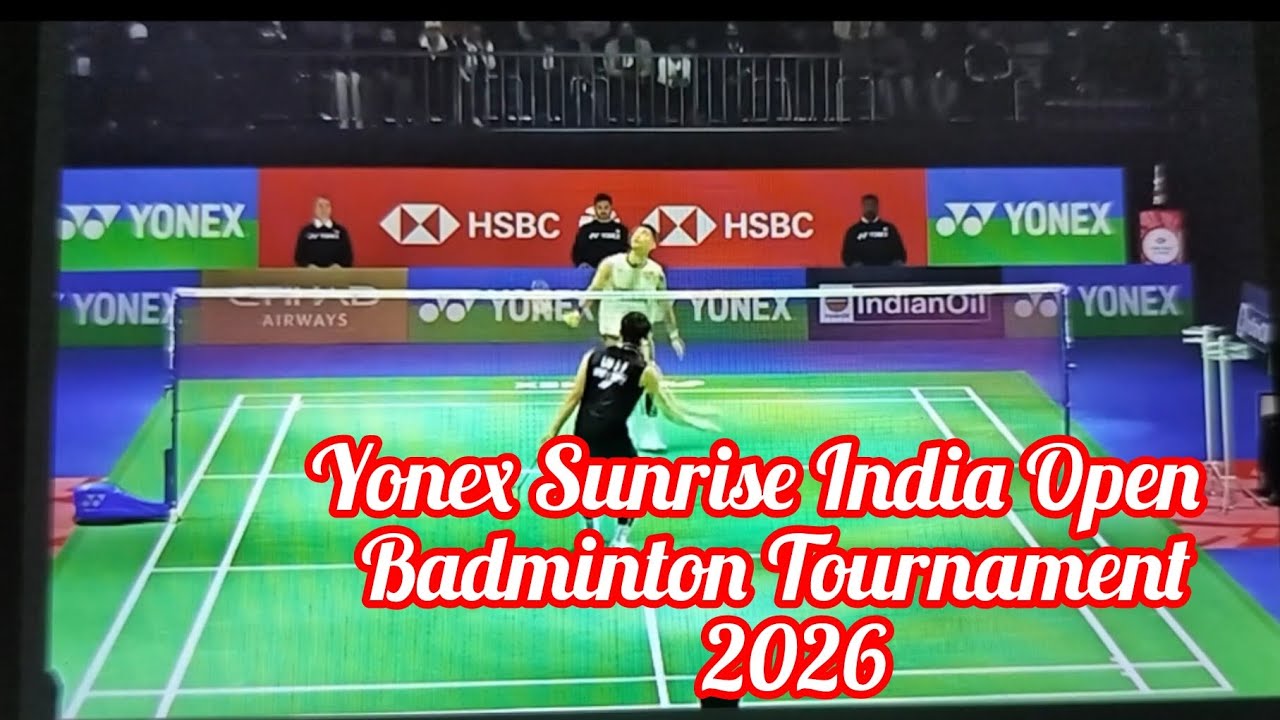Lakshya Sen VS Lin chun-Yi| Yonex Sunrise India Open Badminton Tournament 2026 