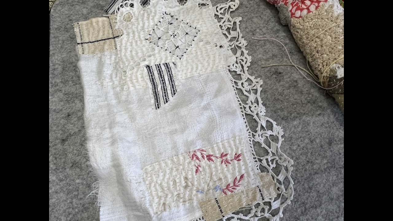 #roxysjournalofstitchery | EP 28 Block 3 New prompt reveal and working on my background