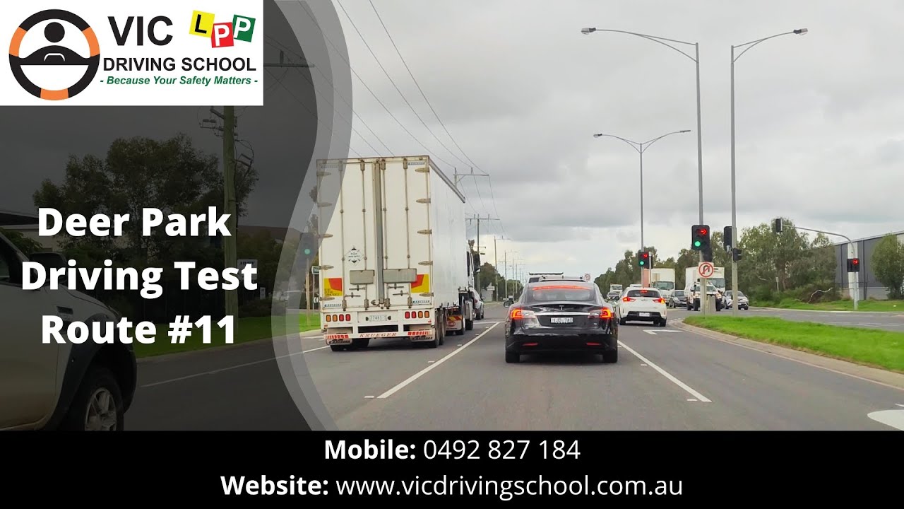 Deer Park Driving Test Route #11 | VIC Driving School
